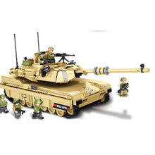 Load image into Gallery viewer, 1326PCS Military WW2 M1A2 Abrams Main Battle Tank Figure Model Toy Building Block Brick Gift Kids DIY Set New Compatible Lego