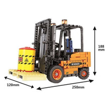 Load image into Gallery viewer, 660PCS MOC Technic City Construction Forklift Model Toy Building Block Brick Gift Kids DIY Compatible Lego