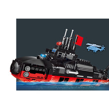 Load image into Gallery viewer, 482PCS Military WW2 094 Strategic Nuclear Submarine 09-Ⅳ Jin Class Figure Model Toy Building Block Brick Gift Kids DIY Set New Compatible Lego