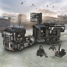 Load image into Gallery viewer, 771PCS MOC City SWAT Justice Vanguard Command Vehicle Truck Figure Model Toy Building Block Brick Gift Kids DIY Set New Compatible Lego