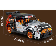 Load image into Gallery viewer, 642PCS MOC Technic Speed Pull Back Mini R56 JCW Copper Cute Racing Sports Car Model Toy Building Block Brick Gift Kids DIY Set New 1:24 Compatible Lego