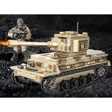 Load image into Gallery viewer, 438PCS Military WW2 Tiger Main Battle Tank Figure Model Toy Building Block Brick Gift Kids DIY Set New Compatible Lego