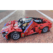 Load image into Gallery viewer, 1182PCS MOC Technic Speed Static Red Racing Sports Car Model Toy Building Block Brick Gift Kids DIY Set New 1:14 Compatible Lego