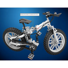 Load image into Gallery viewer, 242PCS MOC Technic Foldable Mountain Bike Bicycle Model Toy Building Block Brick Gift Kids DIY Set New 1:6 Compatible Lego