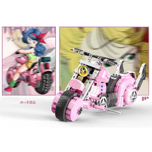 Load image into Gallery viewer, 467PCS MOC Technic Speed Cartoon Dragon Pink Classic Motorcycle Motor Bike Model Toy Building Block Brick Gift Kids DIY Set New Display Compatible Lego