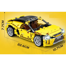 Load image into Gallery viewer, 434PCS MOC Technic Speed Pull Back LS500H Super Racing Sports Car Model Toy Building Block Brick Gift Kids DIY Set New 1:24 Compatible Lego
