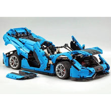 Load image into Gallery viewer, 4400PCS MOC Technic Speed Static Large Blue Regera Super Racing Sports Car Model Toy Building Block Brick Gift Kids DIY Set New 1:8 Compatible Lego