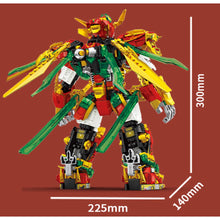 Load image into Gallery viewer, 1868PCS MOC 2in1 Ninja Red Dragon Mecha Figure Model Toy Building Block Brick Gift Kids DIY Set New Compatible Lego