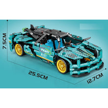 Load image into Gallery viewer, 462PCS MOC Technic Speed Pull Back Super Racing Sports Car Model Toy Building Block Brick Gift Kids DIY Set New 1:24 Compatible Lego