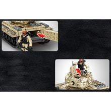 Load image into Gallery viewer, 425PCS Military WW2 Challenger Battle Tank Figure Model Toy Building Block Brick Gift Kids DIY Set New Compatible Lego