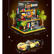 Load image into Gallery viewer, 2044PCS MOC Micro Mini City Street Movie Star Villa House Car Figure Model Toy Building Block Brick Gift Kids DIY Set New