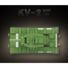 Load image into Gallery viewer, 472PCS Military WW2 KV-2 Heavy Battle Tank Figure Model Toy Building Block Brick Gift Kids DIY Set New 1:20