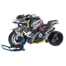 Load image into Gallery viewer, 2426PCS MOC Technic Speed Large B King Racing Sports Motorcycle Motor Bike Model Toy Building Block Brick Gift Kids DIY Set New 1:5 Compatible Lego