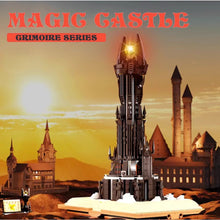Load image into Gallery viewer, 969PCS MOC Grimoire Magic Castle Tower of Orthanc Book Model Toy Building Block Brick Gift Kids DIY Compatible Lego