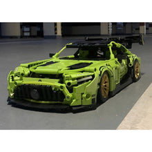 Load image into Gallery viewer, 1466PCS MOC Technic Speed Static Yellow AMG GT Super Racing Sports Car Model Toy Building Block Brick Gift Kids DIY Set New 1:14 Compatible Lego