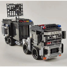 Load image into Gallery viewer, 771PCS MOC City SWAT Justice Vanguard Command Vehicle Truck Figure Model Toy Building Block Brick Gift Kids DIY Set New Compatible Lego