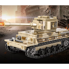 Load image into Gallery viewer, 438PCS Military WW2 Tiger Main Battle Tank Figure Model Toy Building Block Brick Gift Kids DIY Set New Compatible Lego