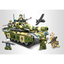 Load image into Gallery viewer, 738PCS Military WW2 16in1 Apocalypse Tank Figure Model Toy Building Block Brick Gift Kids DIY Compatible Lego