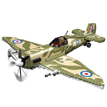 Load image into Gallery viewer, 526PCS MOC MK9 Spitfire Air Fighter Aircraft Figure Model Toy Building Block Brick Gift Kids DIY Set New 1:32 Compatible Lego