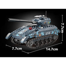 Load image into Gallery viewer, 456PCS Military WW2 ZBD-03 Airborne Armored Infantry Fighting Vehicle Figure Model Toy IFV Building Block Brick Gift Kids DIY Set New Compatible Lego