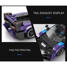 Load image into Gallery viewer, 390PCS MOC Technic Speed Sabre Racing Sports Car Model Toy Building Block Brick Gift Kids DIY Set New Compatible Lego