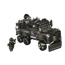Load image into Gallery viewer, 496PCS MOC City SWAT Sword Explosion-proof Armored Vehicle Car Figure Model Toy Building Block Brick Gift Kids DIY Set New Compatible Lego