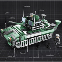 Load image into Gallery viewer, 848PCS Military WW2 Warrior FV510 Infantry Fighting Vehicle IFV Figure Model Toy Building Block Brick Gift Kids DIY Set New Compatible Lego