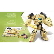 Load image into Gallery viewer, 917PCS MOC 2in1 96B Main Battle Tank Mecha Figure Model Toy Building Block Brick Gift Kids DIY Set New Compatible Lego