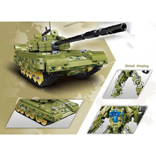 Load image into Gallery viewer, 919PCS MOC 2in1 Type15 Light Tank Mecha Figure Model Toy Building Block Brick Gift Kids DIY Set New Compatible Lego