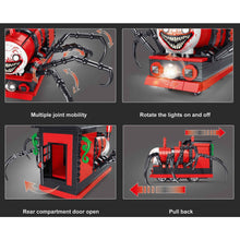 Load image into Gallery viewer, 649PCS MOC Game Charles Spider Monster Train Pull Back Model Toy Building Block Brick Gift Kids DIY Compatible Lego