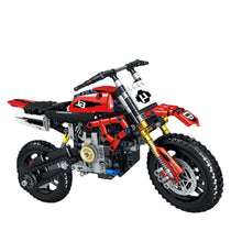 Load image into Gallery viewer, 584PCS MOC Technic Speed Dirt Scrambling Motor Bike Motorcycle Model Toy Building Block Brick Gift Kids DIY Compatible Lego