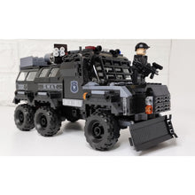 Load image into Gallery viewer, 496PCS MOC City SWAT Sword Explosion-proof Armored Vehicle Car Figure Model Toy Building Block Brick Gift Kids DIY Set New Compatible Lego