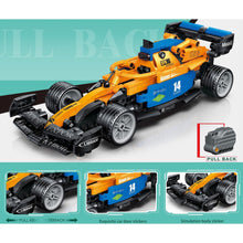 Load image into Gallery viewer, 355PCS MOC Technic Speed Pull Back F1 Formula Racing Sports Car Model Toy Building Block Brick Gift Kids DIY Set New 1:22 Compatible Lego