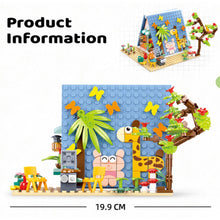 Load image into Gallery viewer, 341PCS MOC City Camping Camper Cabin Figure Model Toy Building Block Brick Gift Kids DIY Compatible Lego