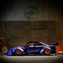 Load image into Gallery viewer, 2389PCS MOC Technic Speed Static JDM GTR Racing Sports Car Wide Body Model Toy Building Block Brick Gift Kids DIY Set New 1:10 Compatible Lego