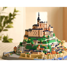 Load image into Gallery viewer, 1392PCS MOC City Street Architecture Mount Saint Michel in Normandy Model Toy Building Block Brick Gift Kids DIY Set New Display Compatible Lego