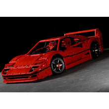 Load image into Gallery viewer, 4026PCS MOC Technic Speed Static Large Red F40 Super Racing Sports Car Model Toy Building Block Brick Gift Kids DIY Set New 1:8 Compatible Lego