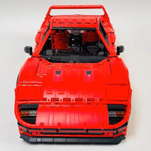 Load image into Gallery viewer, 4026PCS MOC Technic Speed Static Large Red F40 Super Racing Sports Car Model Toy Building Block Brick Gift Kids DIY Set New 1:8 Compatible Lego