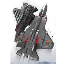 Load image into Gallery viewer, 1109PCS Military WW2 J-35 Blue Shark Stealth Air Fighter Figure Model Toy Building Block Brick Gift Kids DIY Compatible Lego