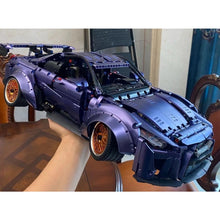 Load image into Gallery viewer, 2389PCS MOC Technic Speed Static JDM GTR Racing Sports Car Wide Body Model Toy Building Block Brick Gift Kids DIY Set New 1:10 Compatible Lego
