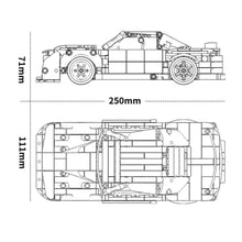 Load image into Gallery viewer, 518PCS MOC Technic Speed Camaro RS Racing Sports Car Model Toy Building Block Brick Gift Kids DIY Set New 1:18 Compatible Lego