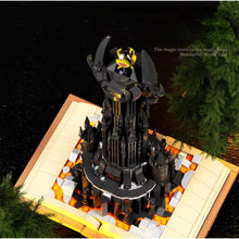 Load image into Gallery viewer, 969PCS MOC Grimoire Magic Castle Tower of Orthanc Book Model Toy Building Block Brick Gift Kids DIY Compatible Lego