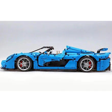 Load image into Gallery viewer, 4400PCS MOC Technic Speed Static Large Blue Regera Super Racing Sports Car Model Toy Building Block Brick Gift Kids DIY Set New 1:8 Compatible Lego