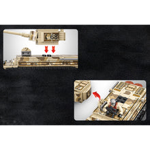 Load image into Gallery viewer, 438PCS Military WW2 Tiger Main Battle Tank Figure Model Toy Building Block Brick Gift Kids DIY Set New Compatible Lego