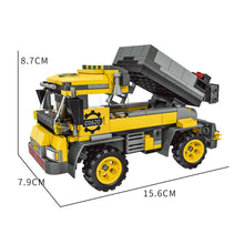 Load image into Gallery viewer, 397PCS MOC 2in1 City Construction Cement Mixer Transport Cart Model Toy Building Block Brick Gift Kids DIY Set New Compatible Lego