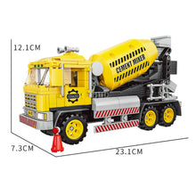 Load image into Gallery viewer, 397PCS MOC 2in1 City Construction Cement Mixer Transport Cart Model Toy Building Block Brick Gift Kids DIY Set New Compatible Lego
