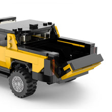 Load image into Gallery viewer, 431PCS MOC Technic Speed Orange Yellow GMC Hummer EV Pick Up Truck Car Model Toy Building Block Brick Gift Kids DIY Set New Compatible Lego
