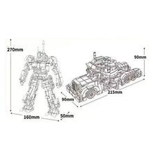 Load image into Gallery viewer, 686PCS MOC 2in1 Optimus Prime Transformers Deformation Mecha Truck Car Model Toy Building Block Brick Gift Kids DIY Compatible Lego