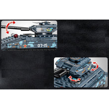 Load image into Gallery viewer, 456PCS Military WW2 ZBD-03 Airborne Armored Infantry Fighting Vehicle Figure Model Toy IFV Building Block Brick Gift Kids DIY Set New Compatible Lego