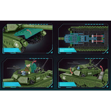 Load image into Gallery viewer, 458PCS Military WW2 Catapult 99B Main Battle Tank Figure Model Toy Building Block Brick Gift Kids DIY Set New Compatible Lego